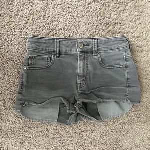 American Eagle Outfitters Super Stretch Grey Shorts Size Small